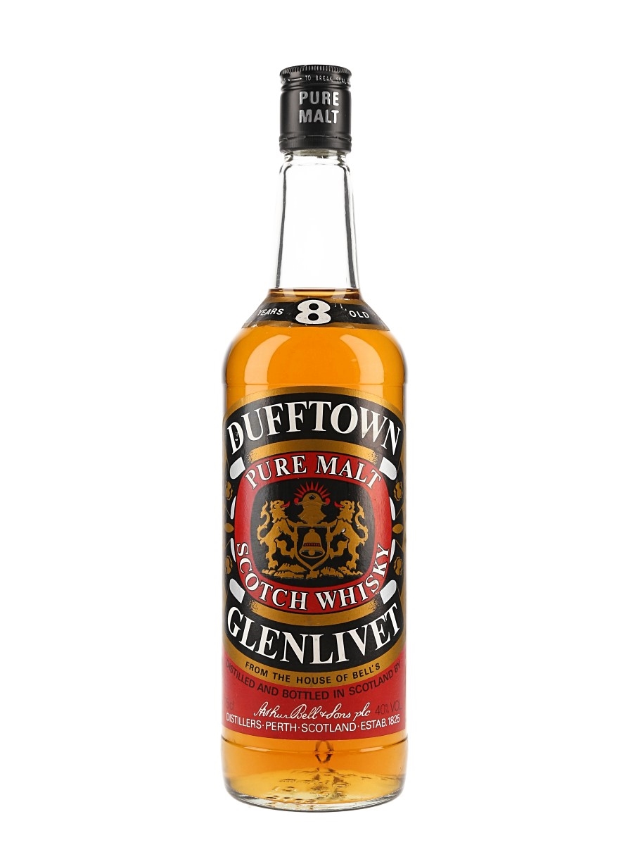 Dufftown Glenlivet 8 Year Old Bottled 1980s 75cl / 40%