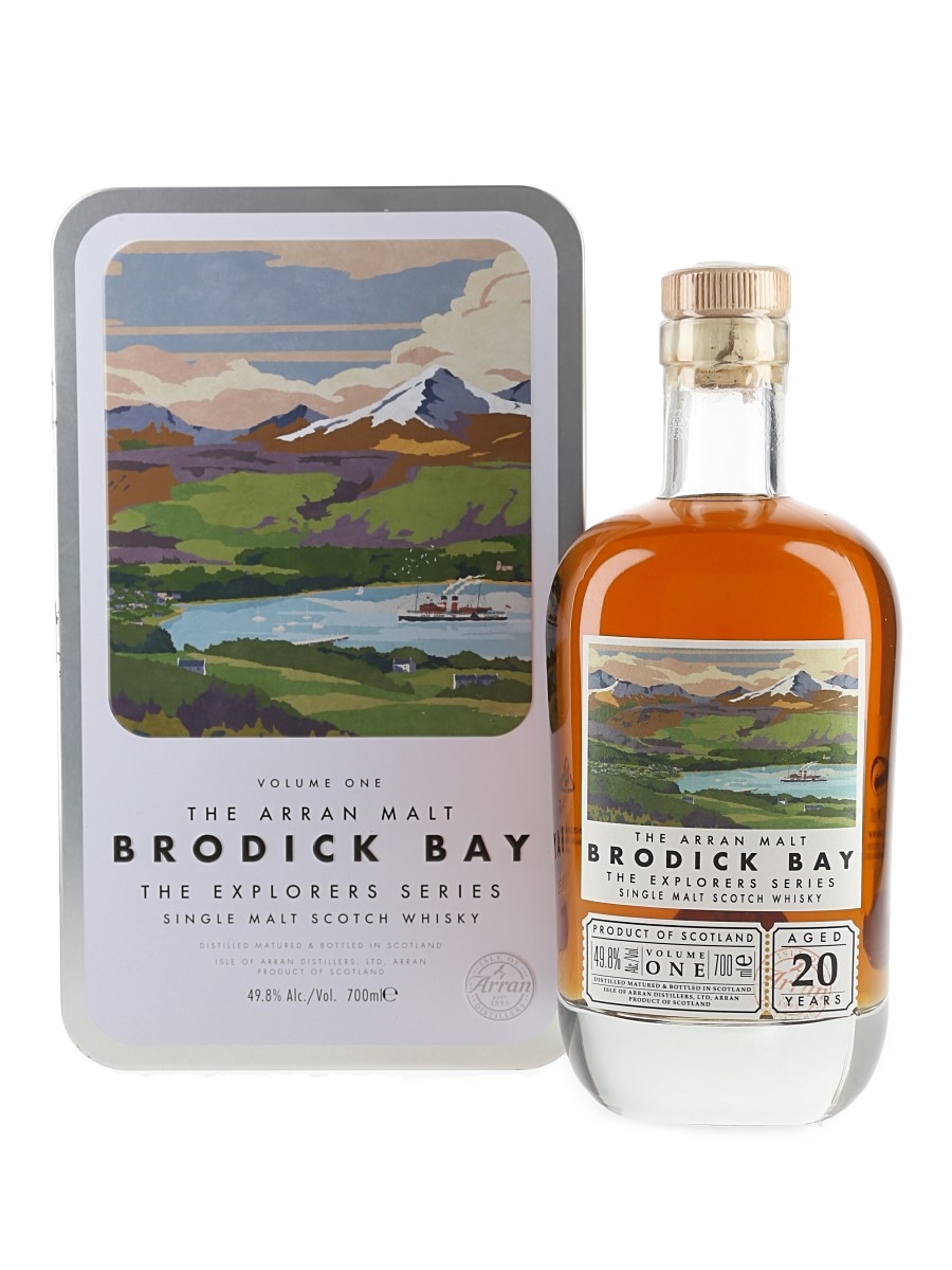 Arran 20 Year Old Brodick Bay The Explorers Series Volume One 70cl / 49.8%