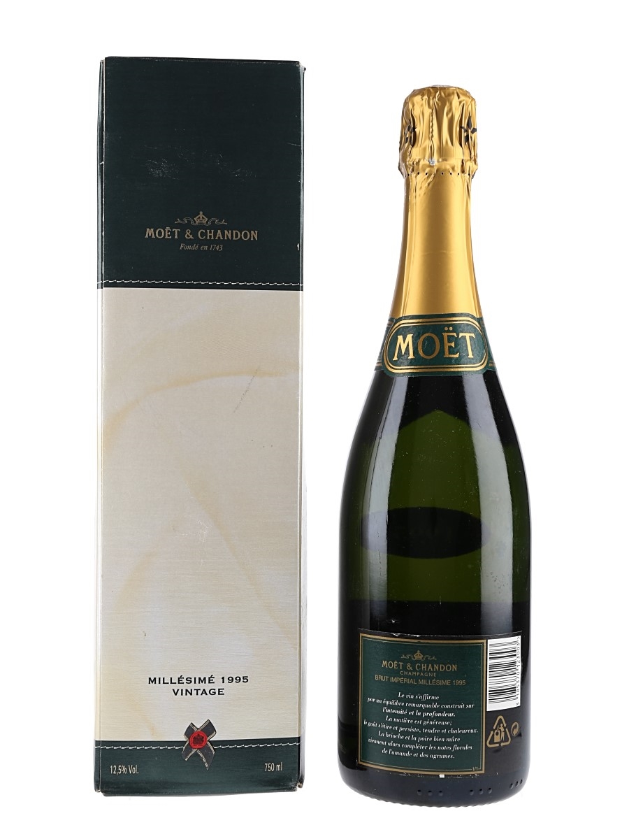 Moet & Chandon 1995 - Lot 126211 - Buy/Sell Champagne Online Moet & Chandon 1995 - Lot 126211 - Buy/Sell Champagne Online