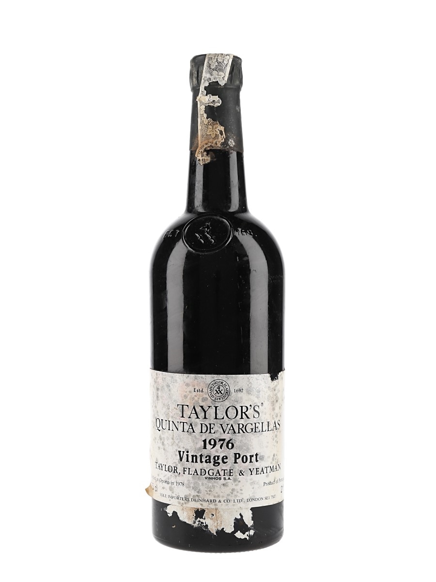 Taylors Quinta De Vargellas 1976 Bottled 1978 - Taylor, Fladgate & Yeatman 75cl / 21%