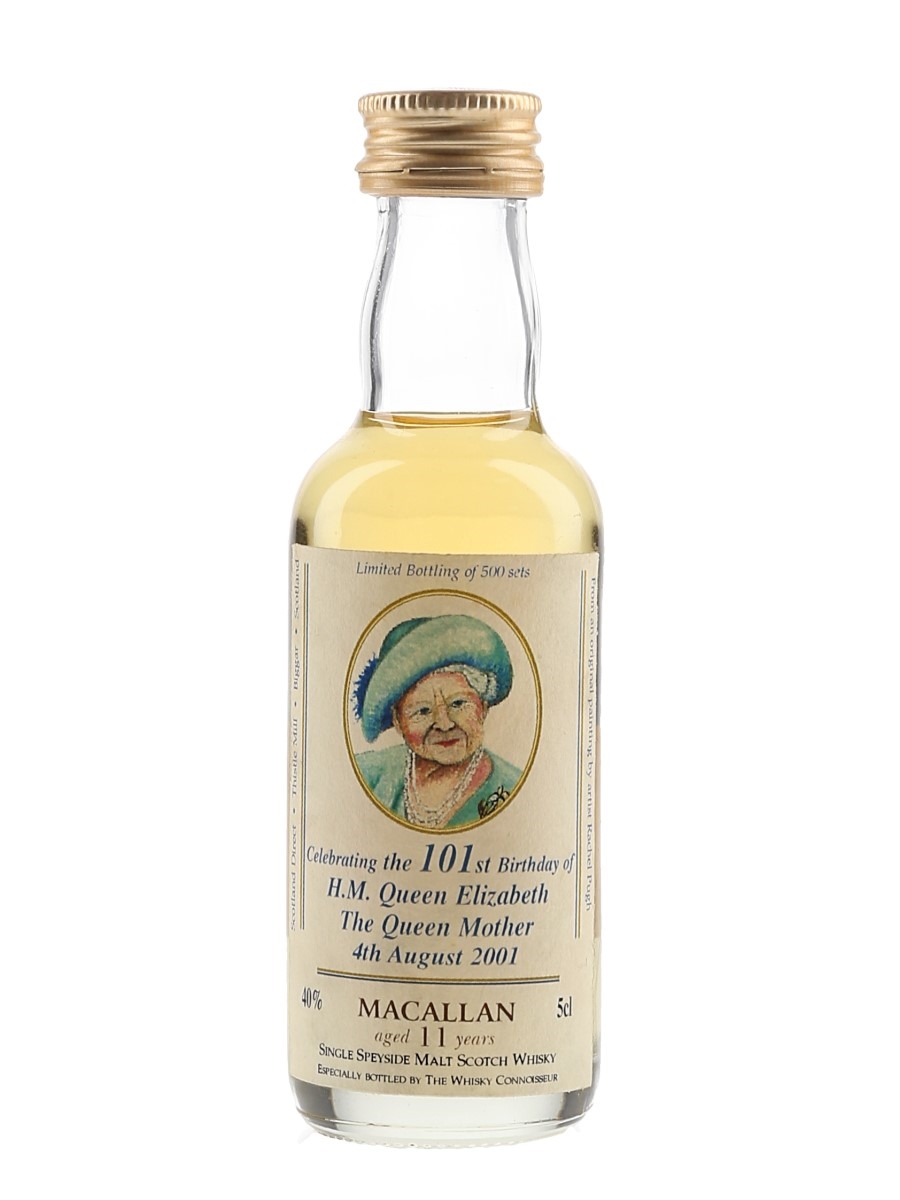 Macallan 11 Year Old Royal Birthday The Whisky Connoisseur 5cl / 40%