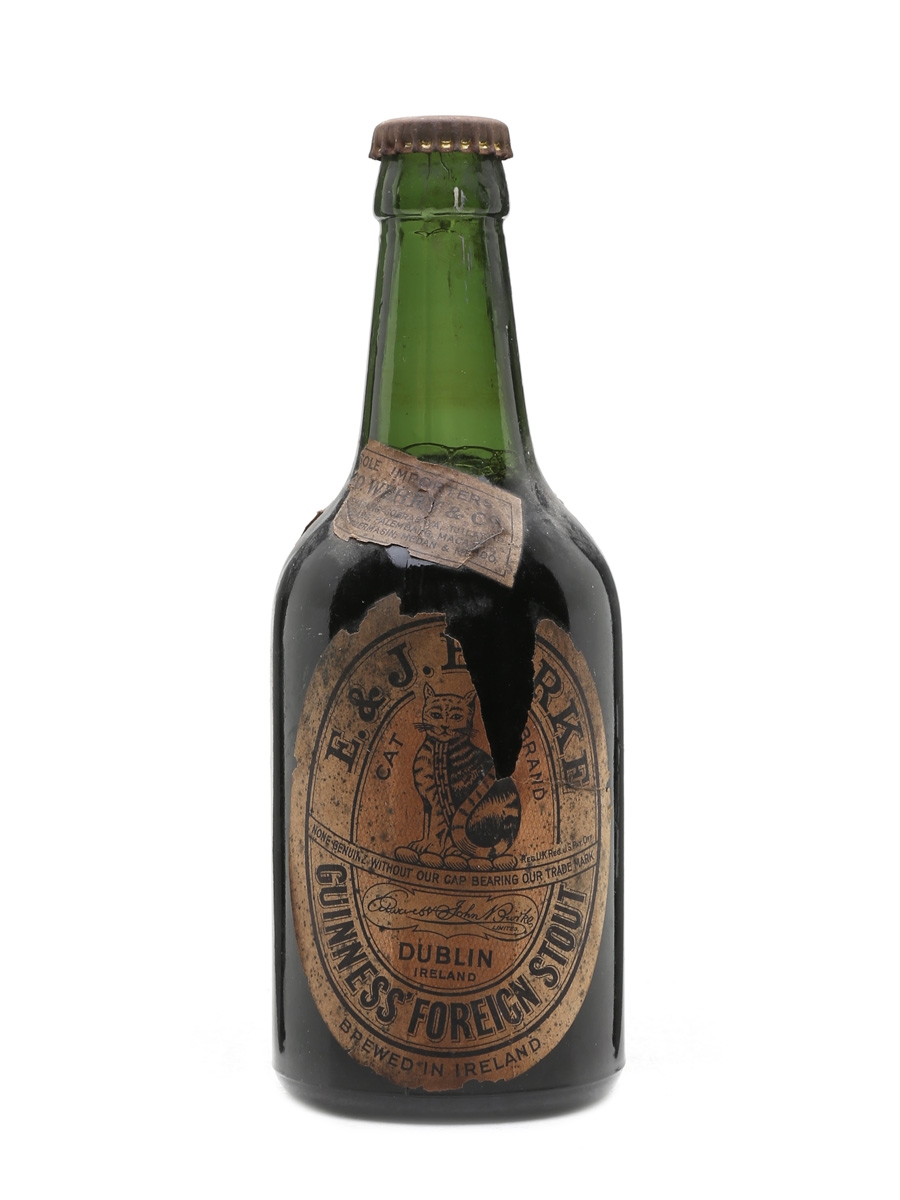 Guinness Foreign Stout - E & J Burke Export Bottlers 35cl