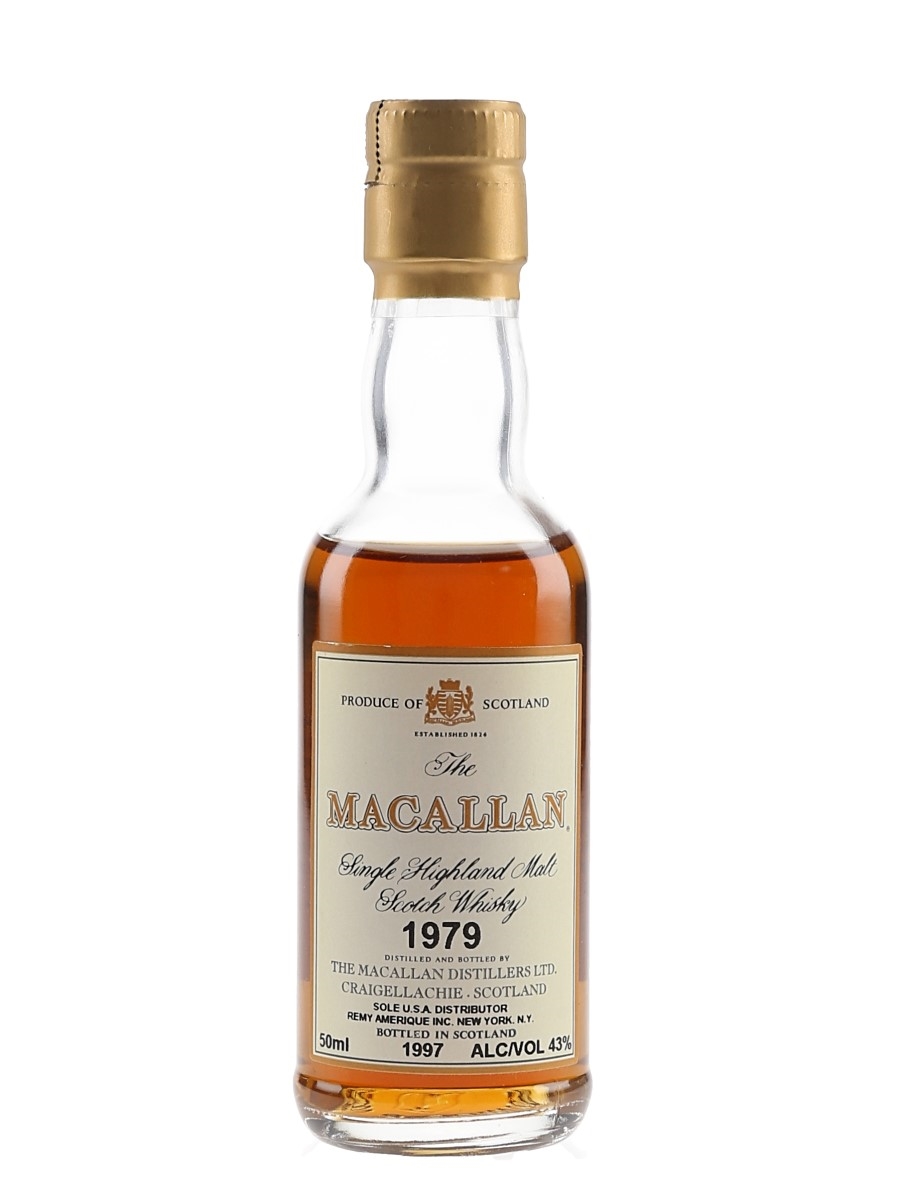 Macallan 1979 Bottled 1997 - Remy Amerique 5cl / 43%