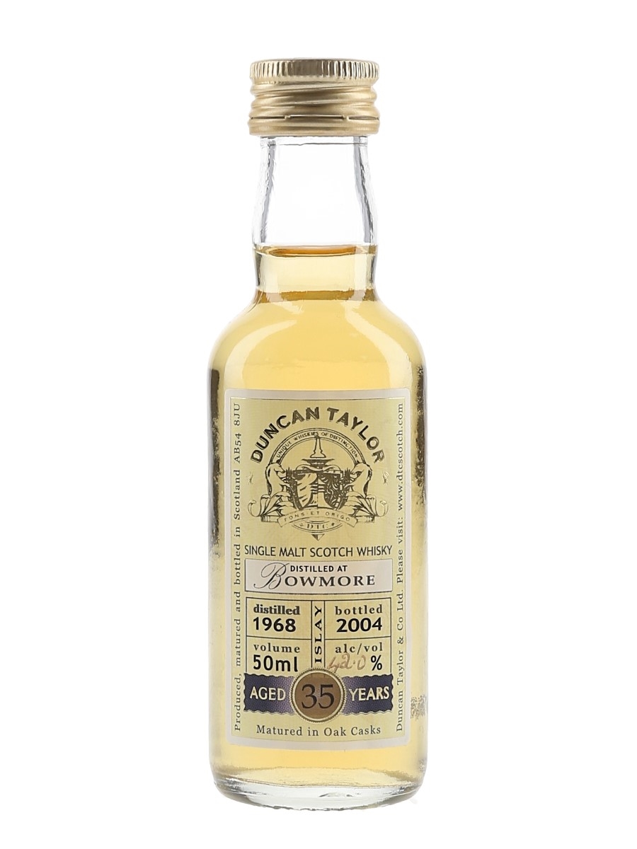 Bowmore 1968 35 Year Old Bottled 2004 - Duncan Taylor 5cl / 42%