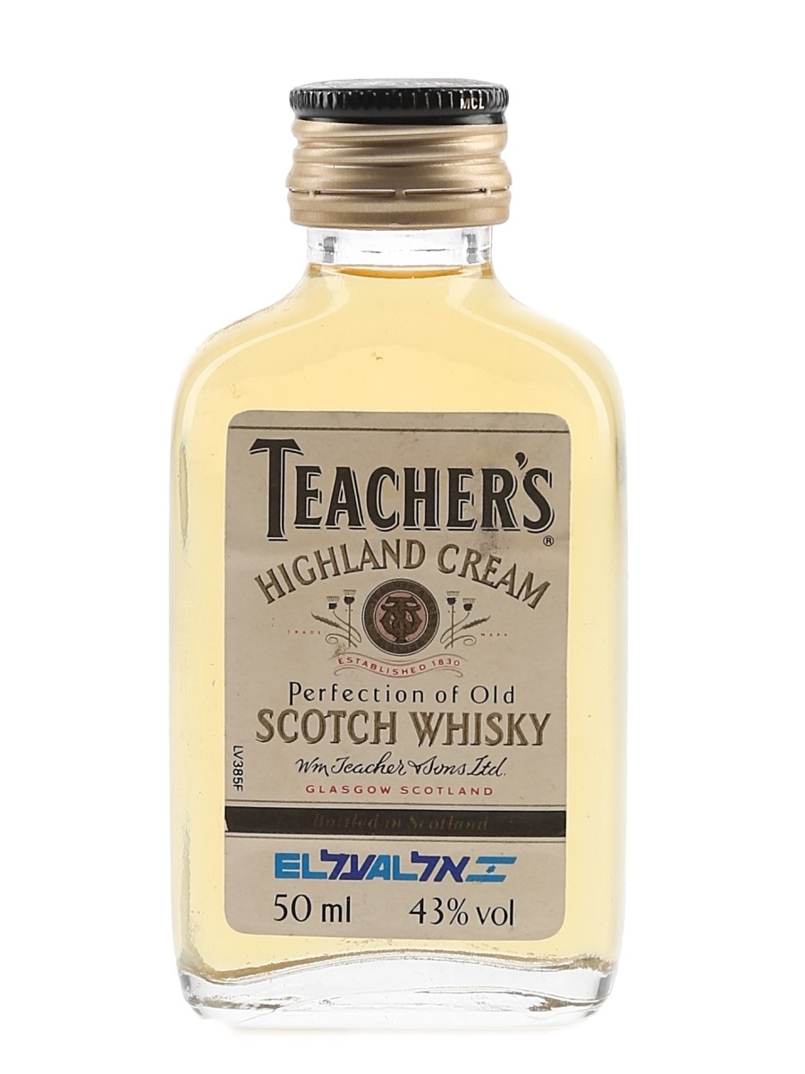 Teacher's Highland Cream Bottled 1980s-1990s 5cl / 43%