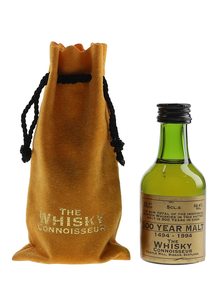 The Whisky Connoisseur 500 Year Malt 1494-1994  5cl / 52.8%