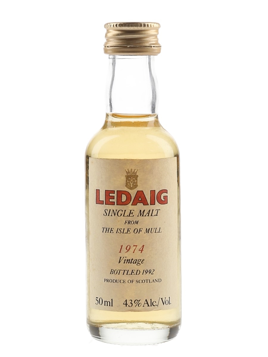 Ledaig 1974 Bottled 1992 5cl / 43%