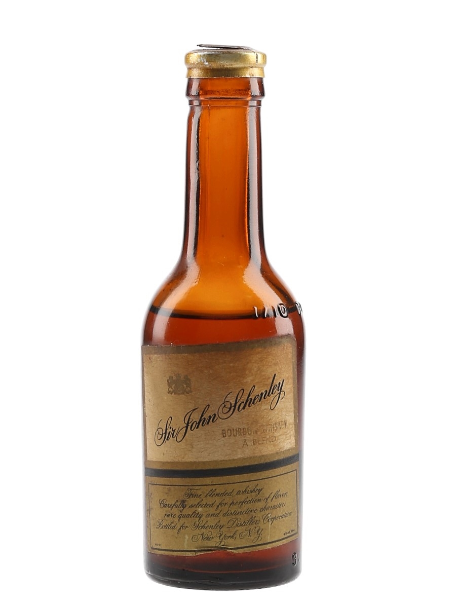 Sir John Schenley Bottled 1940s - Bottled in Bond 4.7cl