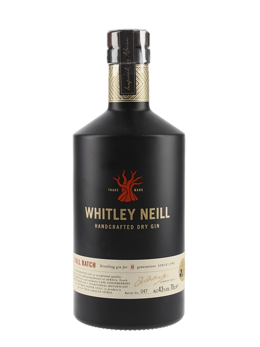 Whitley Neill Handcrafted Dry Gin Batch No.047 70cl / 43%