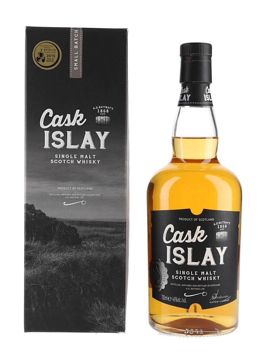 A D Rattray's Cask Islay Small Batch Release 70cl / 46%