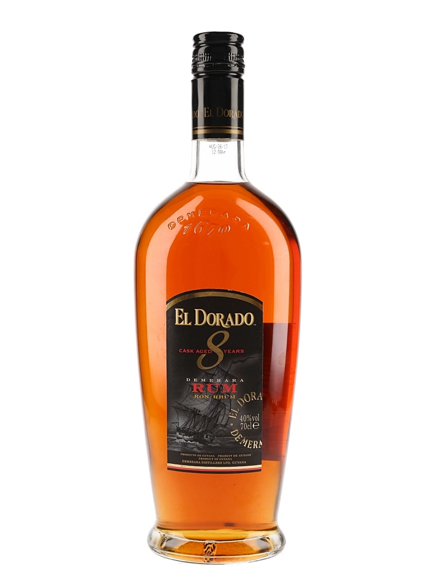 El Dorado 8 Year Old Bottled 2013 - Demerara Distillers 70cl / 40%