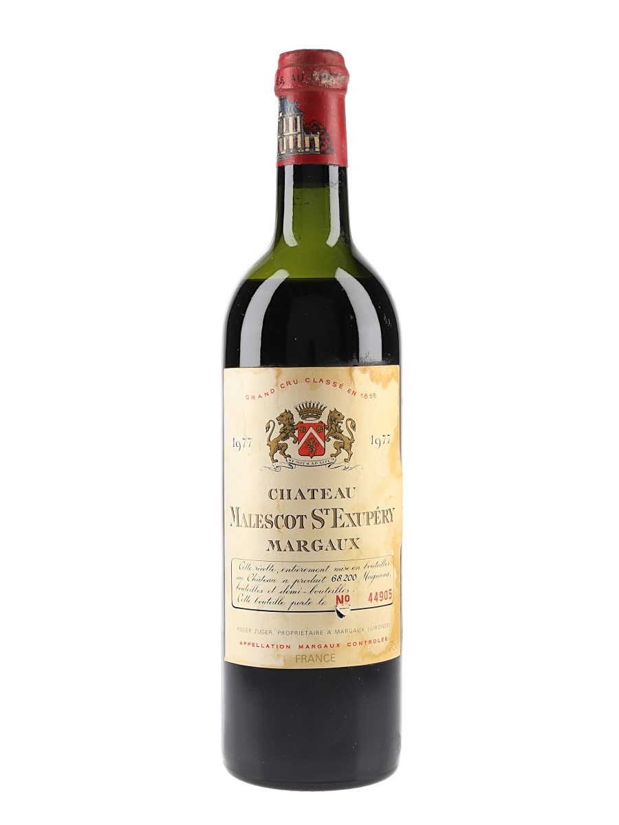 Chateau Malescot St Exupery 1977 Margaux 75cl
