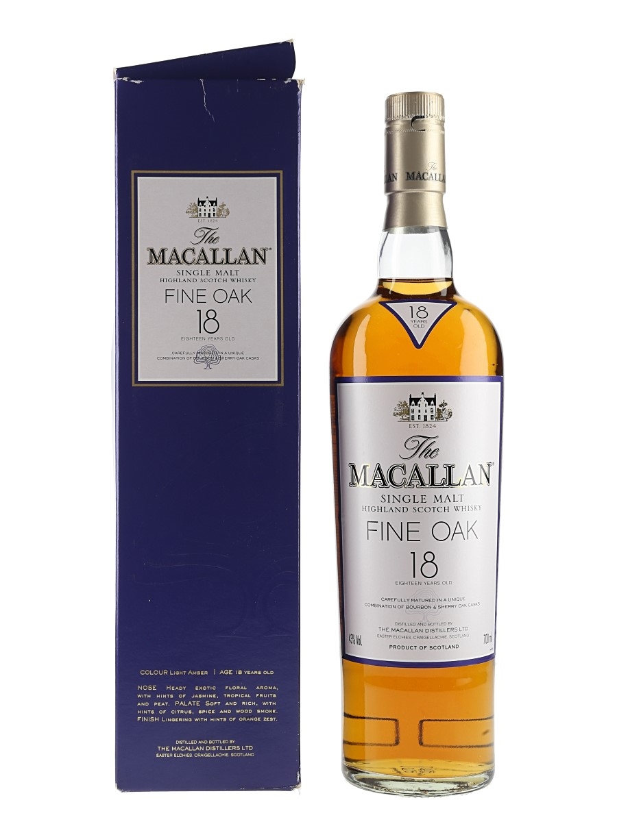 Macallan 18 Year Old Fine Oak  70cl / 43%