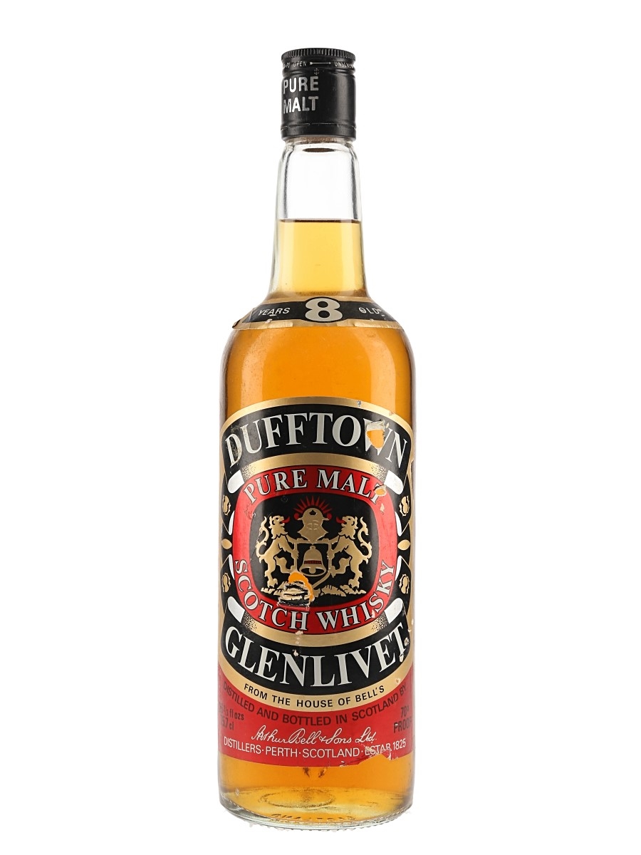 Dufftown Glenlivet 8 Year Old Bottled 1970s 75.7cl / 40%
