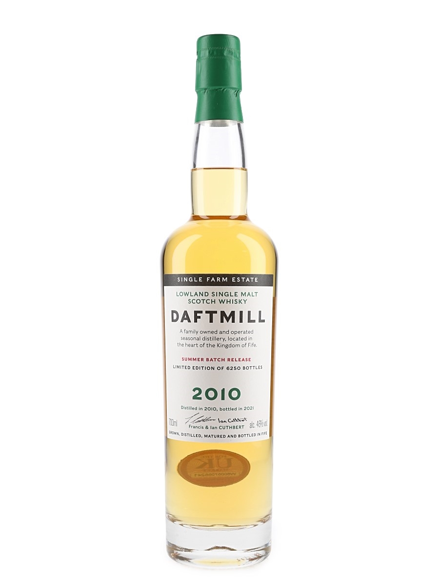 Daftmill 2010 Bottled 2021 - Summer Batch Release 70cl / 46%