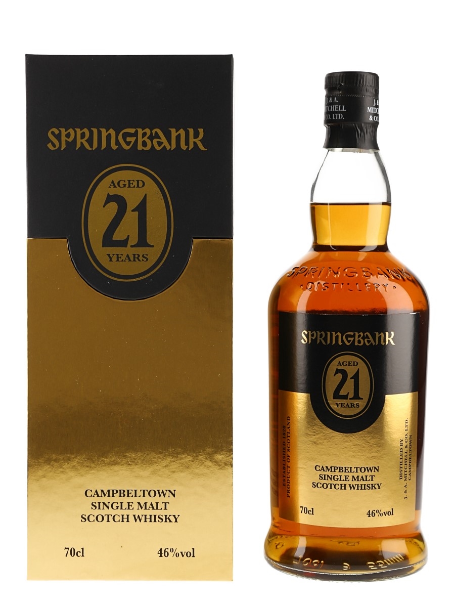 Springbank 21 Year Old - Lot 126330 - Buy/Sell Campbeltown Whisky