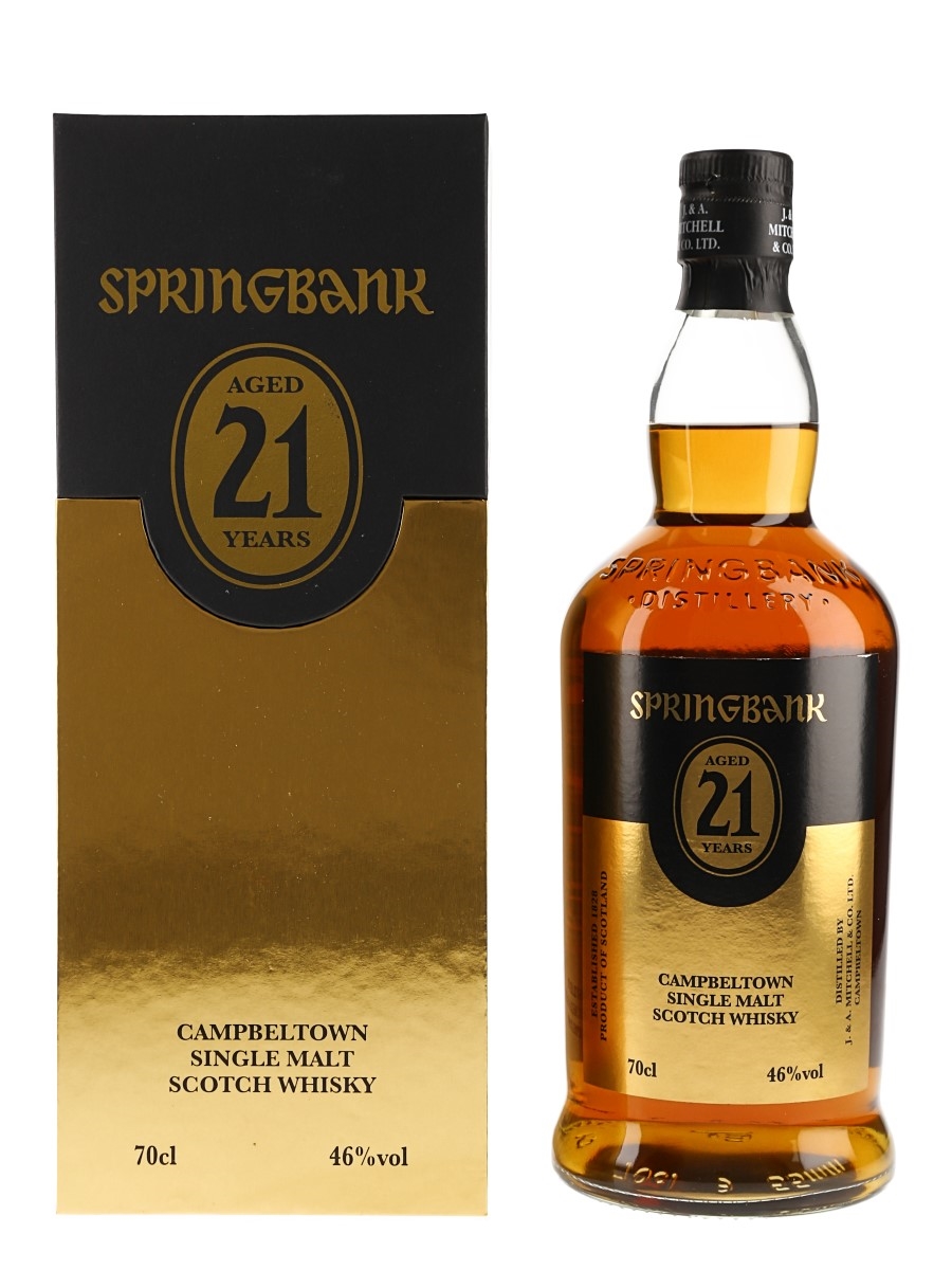 Springbank 21 Year Old Bottled 2021 70cl / 46%