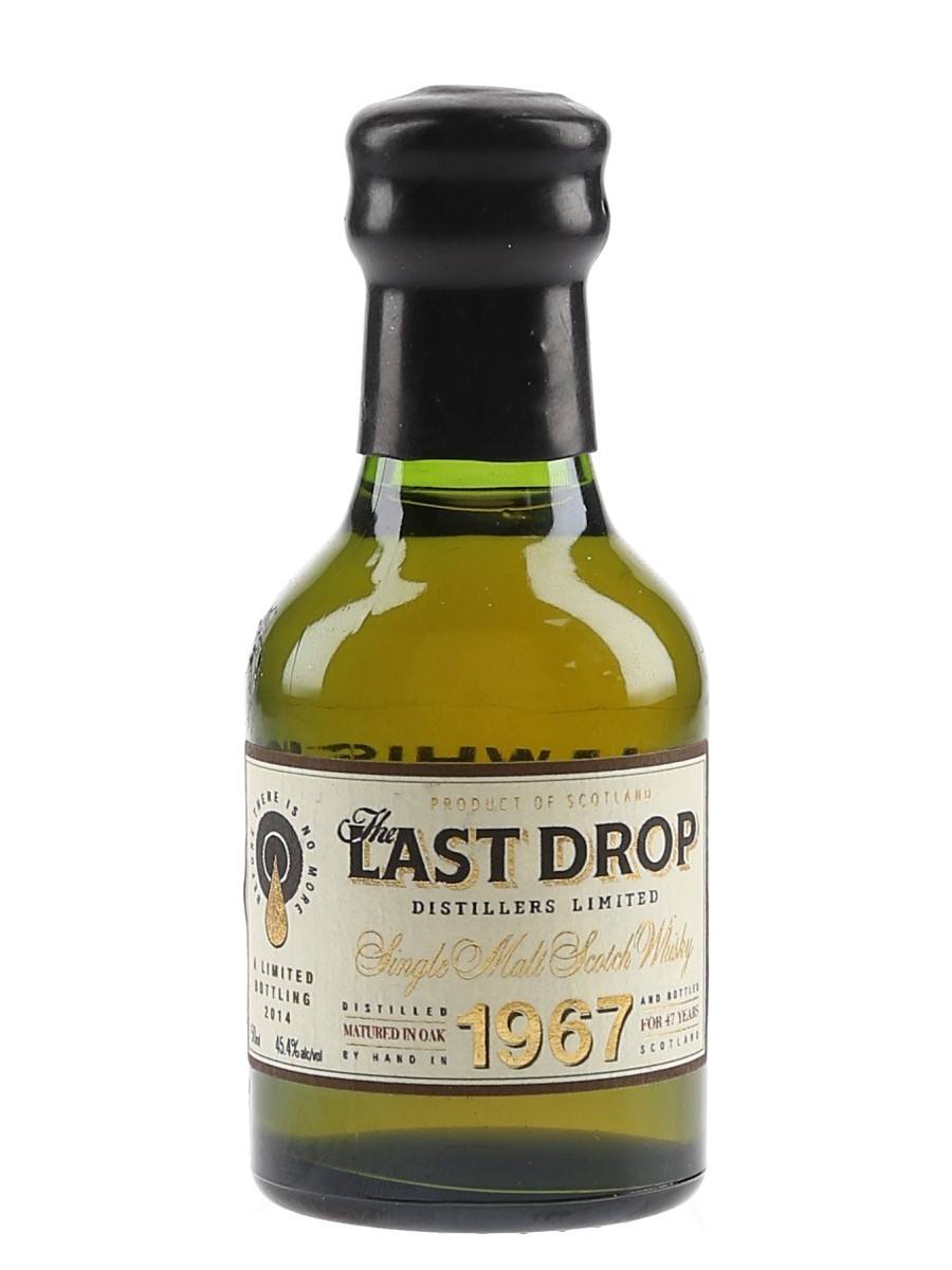 Last Drop 1967 47 Year Old Bottled 2014 5cl / 45.4%