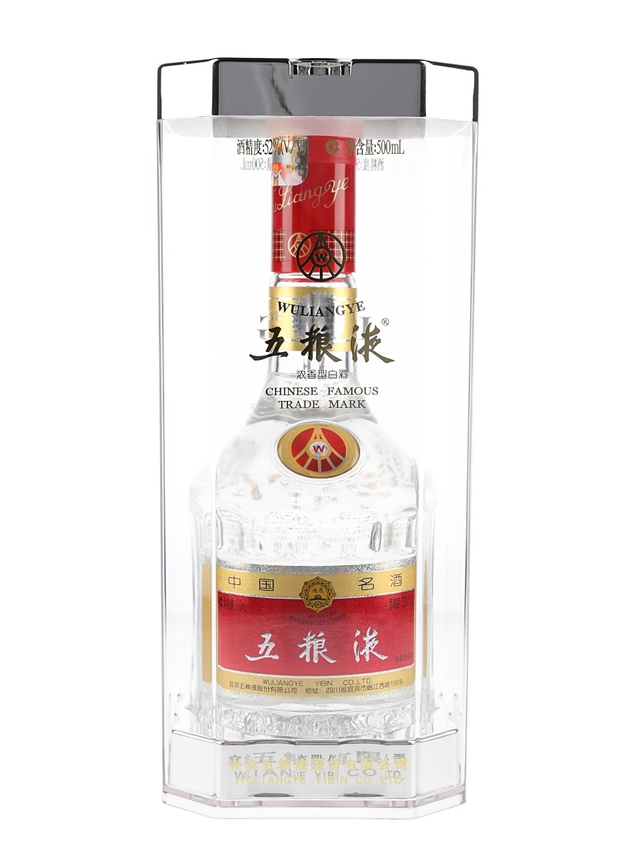 Wu Liang Ye Baijiu Bottled 2005 50cl / 52%