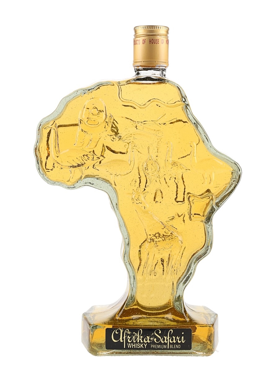 アフリカ大陸型ボトル ウイスキー Afrika Safari Whiskey Afrika Safari Blended Whisky - Lot 126884 - Buy/Sell World