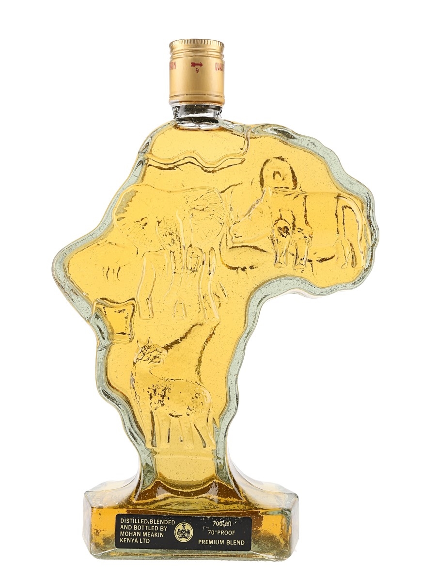 アフリカ大陸型ボトル ウイスキー Afrika Safari Whiskey Afrika Safari Blended Whisky - Lot 126884 - Buy/Sell World