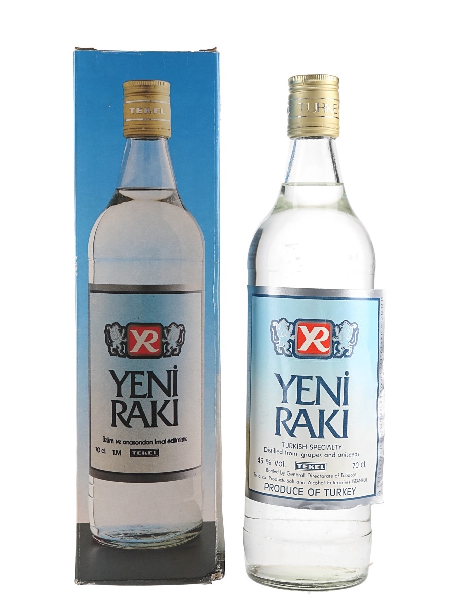 Tekel Yeni Raki Bottled 1990s 70cl / 45%