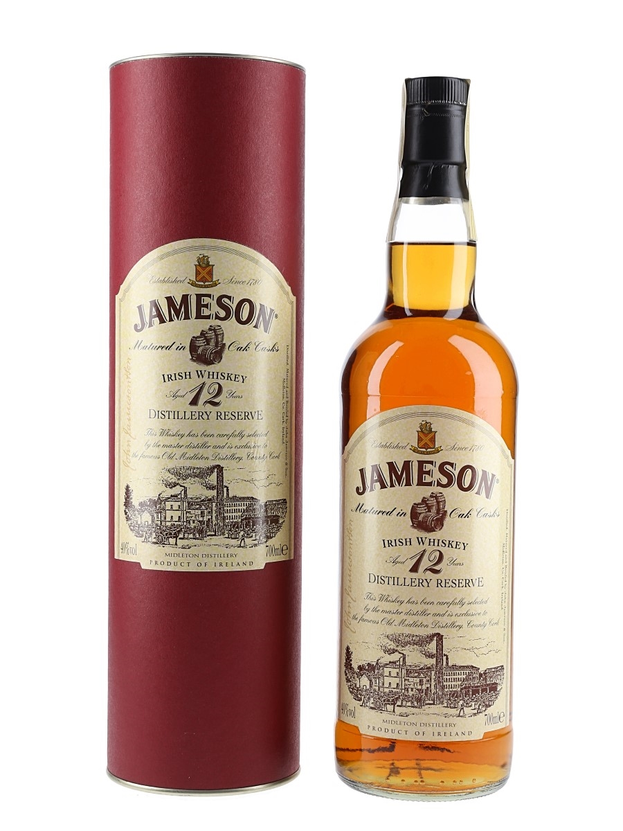 Jameson Distillery Reserve 12 Year Old  70cl / 40%