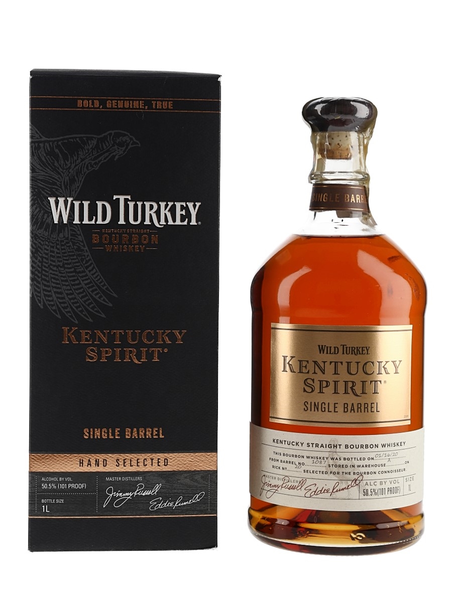 Wild Turkey Kentucky Straight Bourbon Whiskey 101 1L Whisky