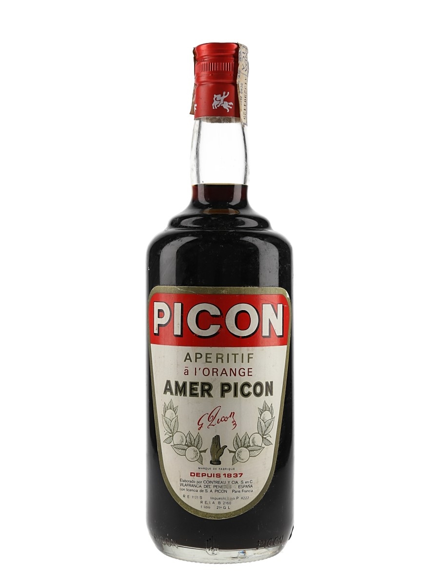 Picon Aperitif A L'Orange Bottled 1970s 100cl / 21%