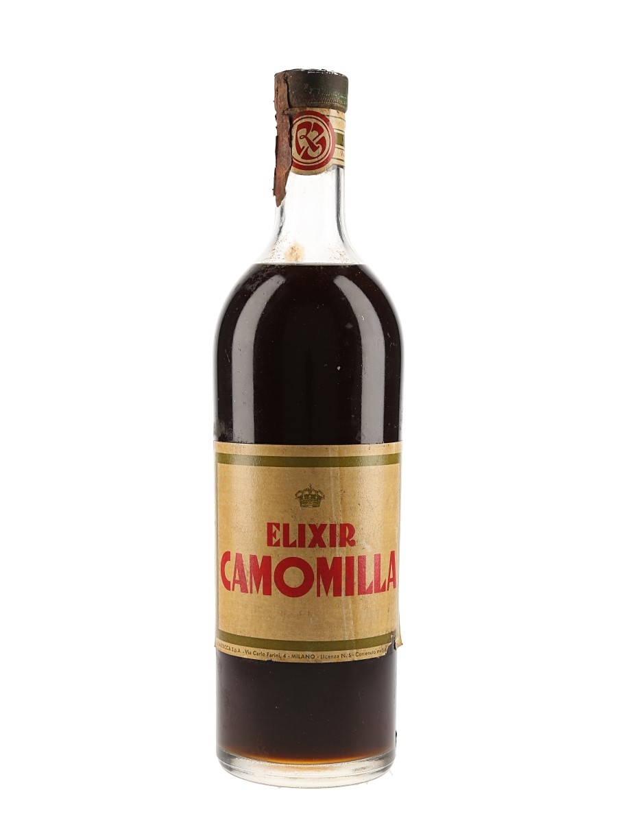 Rabarzucca Elixir Camomilla Bottled 1950s 100cl / 21%