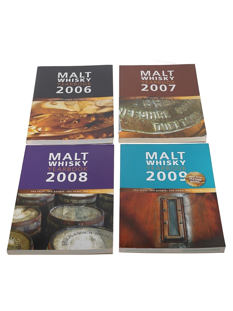Malt Whisky Yearbooks 2006, 2007, 2008, 2009 