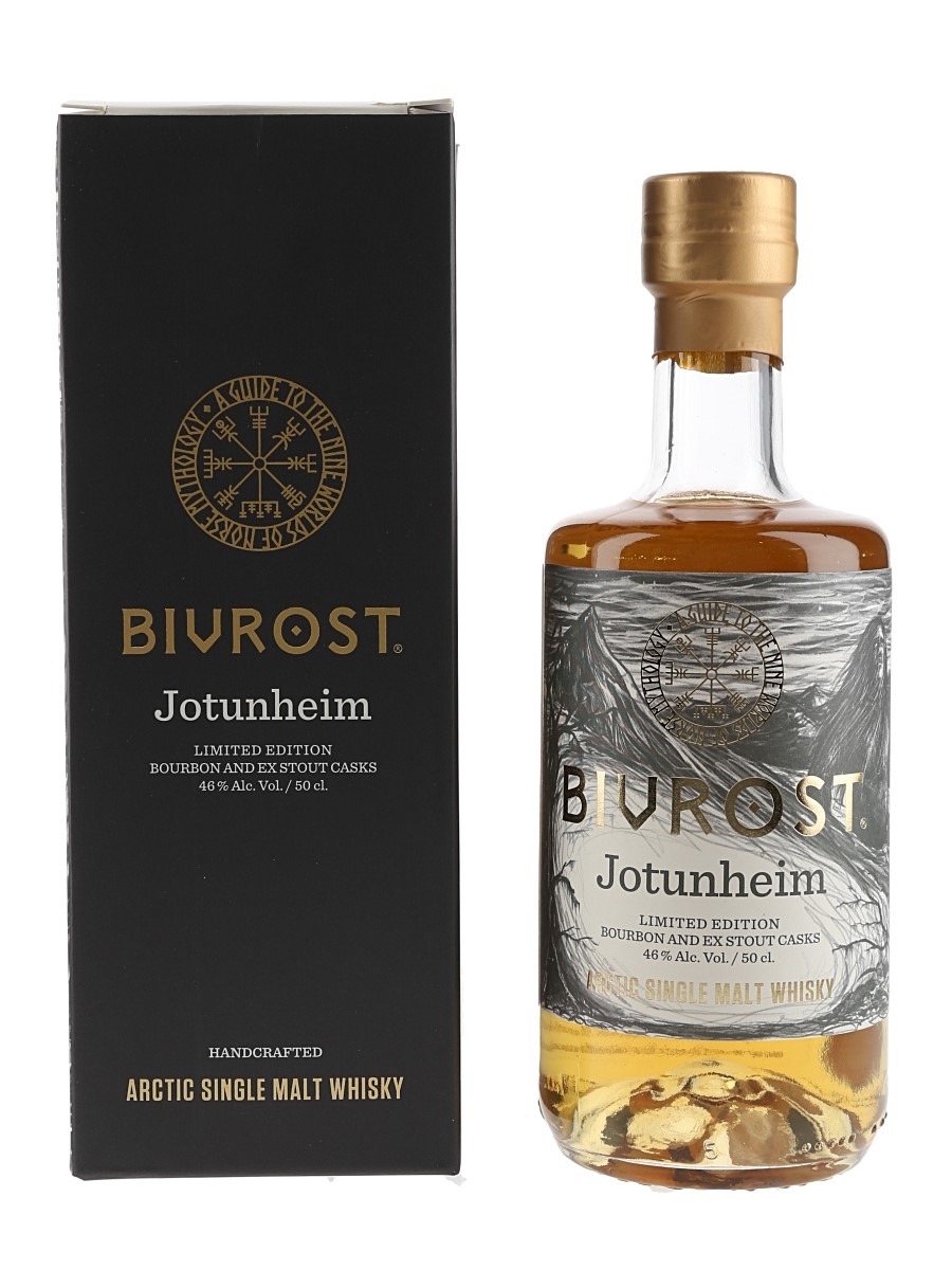 Bivrost Jotunheim Bourbon & Ex Stout Casks Arctic Single Malt Whisky 50cl / 46%