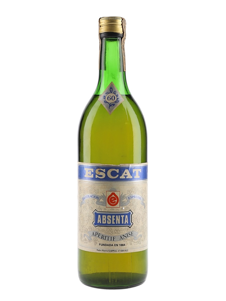 Escat Absenta Bottled 1970s 100cl / 60%