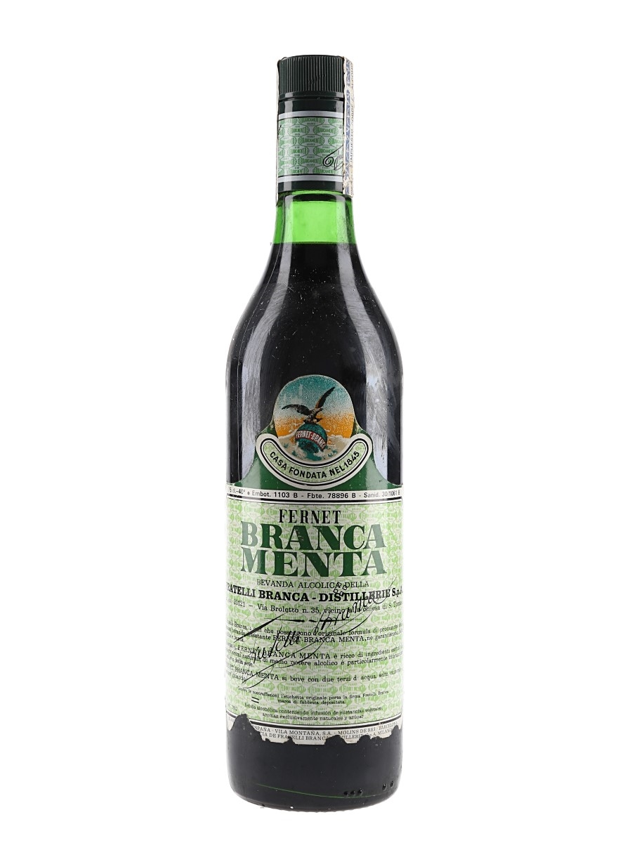 Branca Menta Bottled 1980s 75cl / 40%