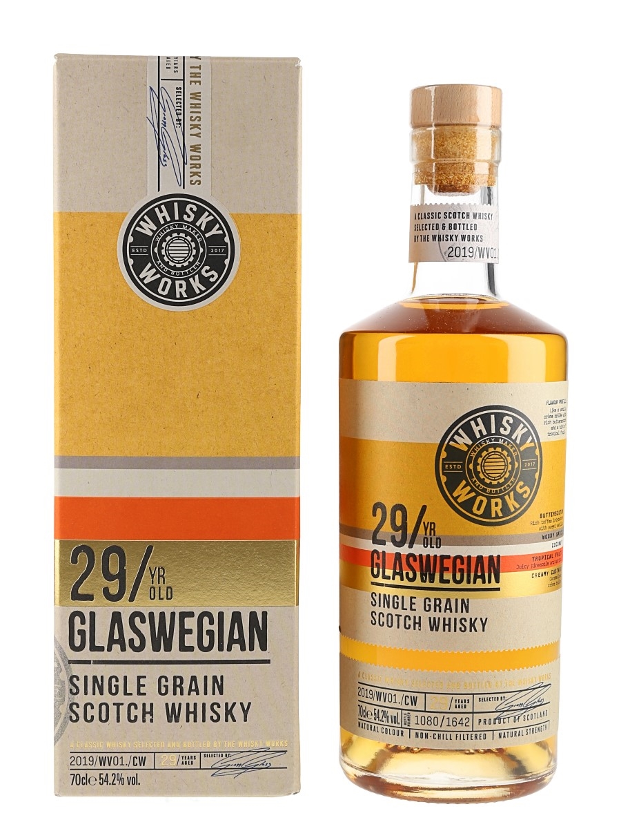 Whisky Works Glaswegian 29 Year Old  70cl / 54.2%