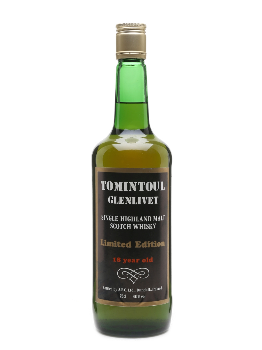 Tomintoul-Glenlivet 1967 Bottled 1985 - 18 Year Old 75cl / 40%