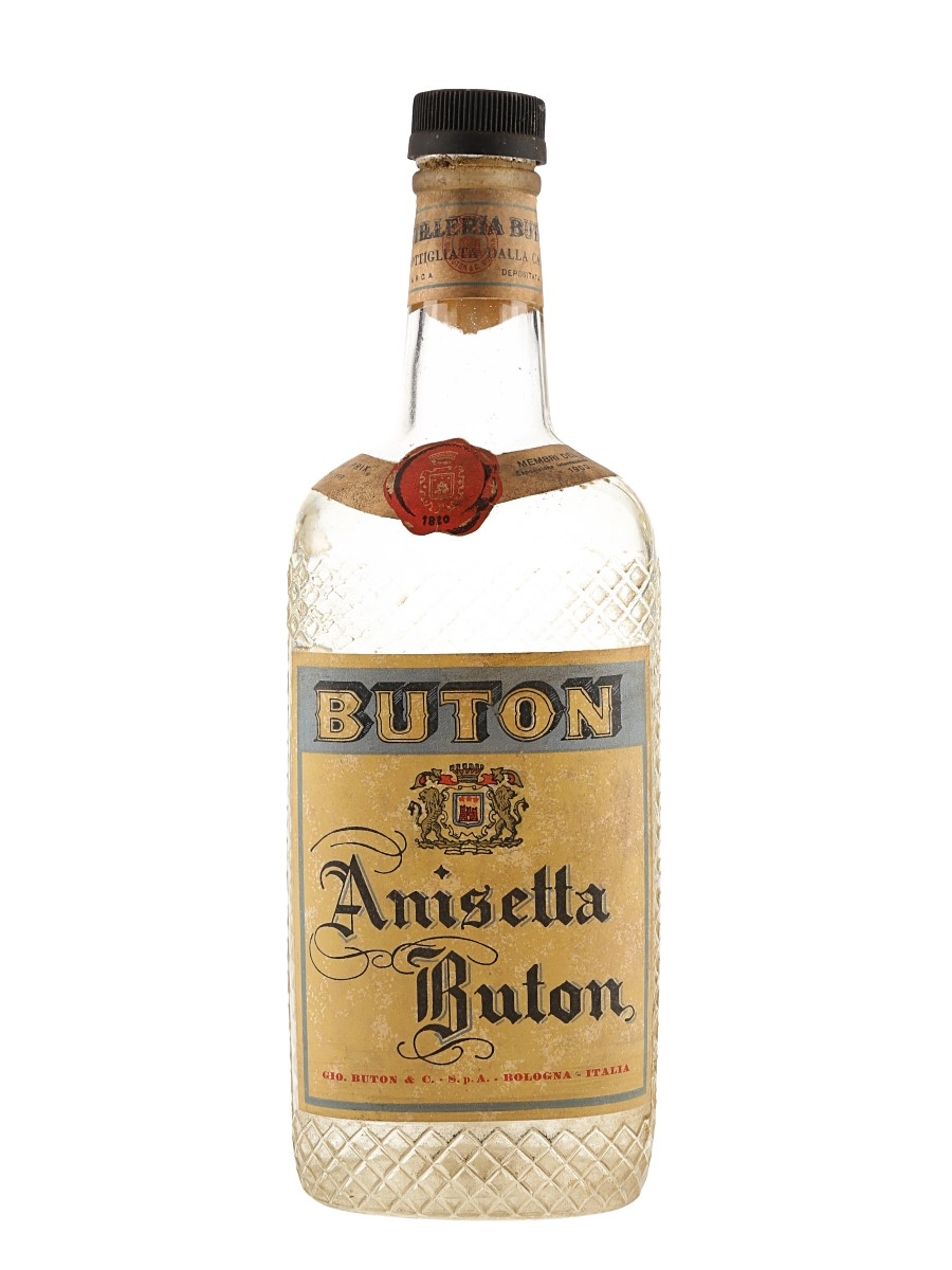 Buton Anisetta Bottled 1950s 75cl / 34%