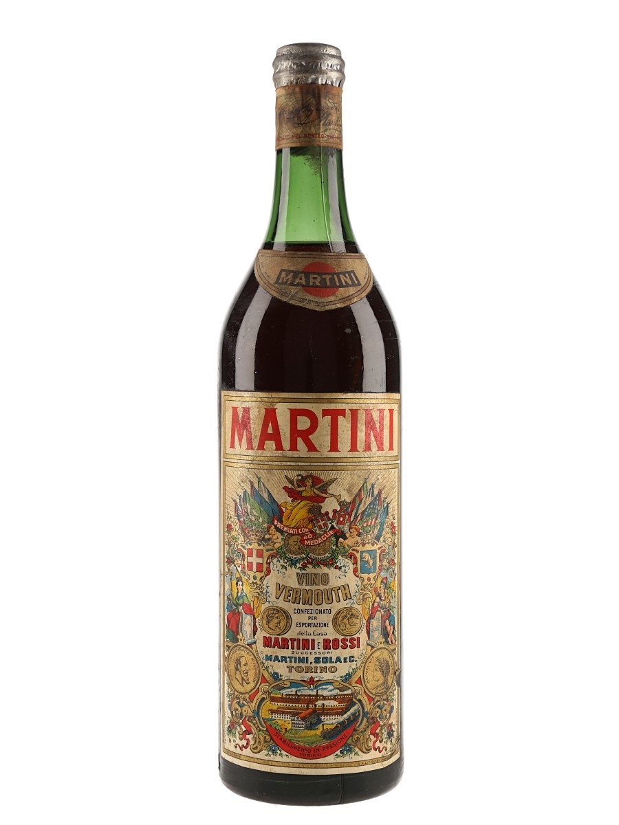 Martini Vino Vermouth Bottled 1950s 100cl / 18%