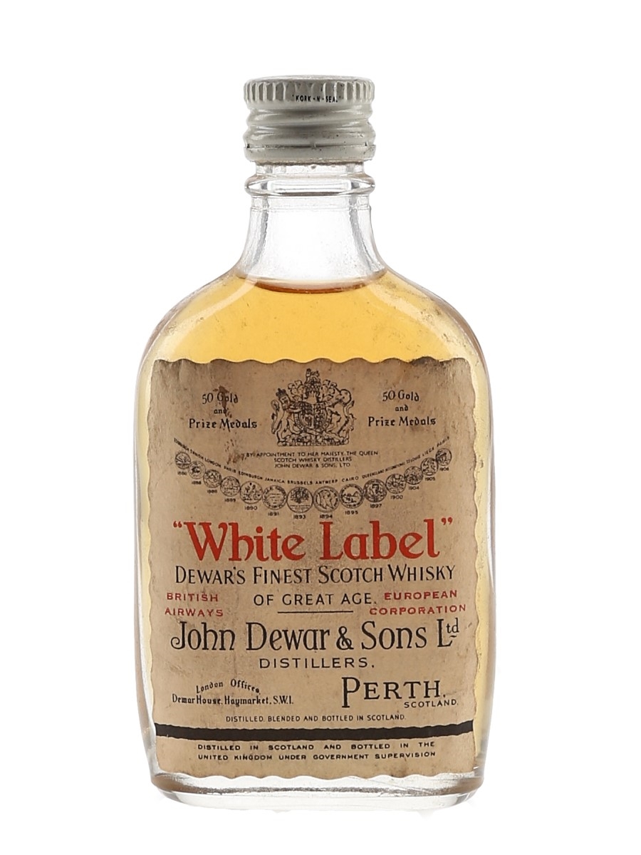 Dewar's White Label Bottled 1960s 5cl / 40%