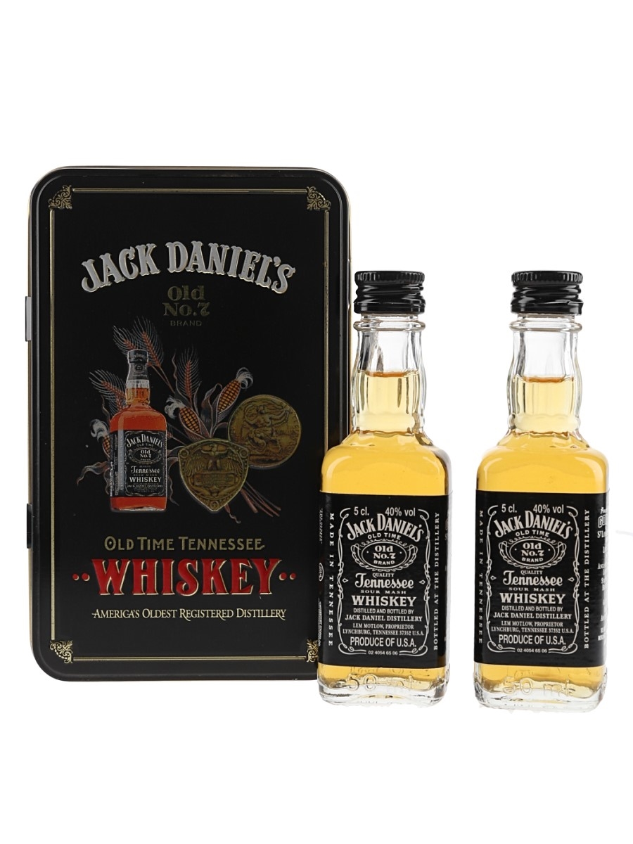 Jack Daniel's Old No.7 Whiskey Set  2 x 5cl / 40%