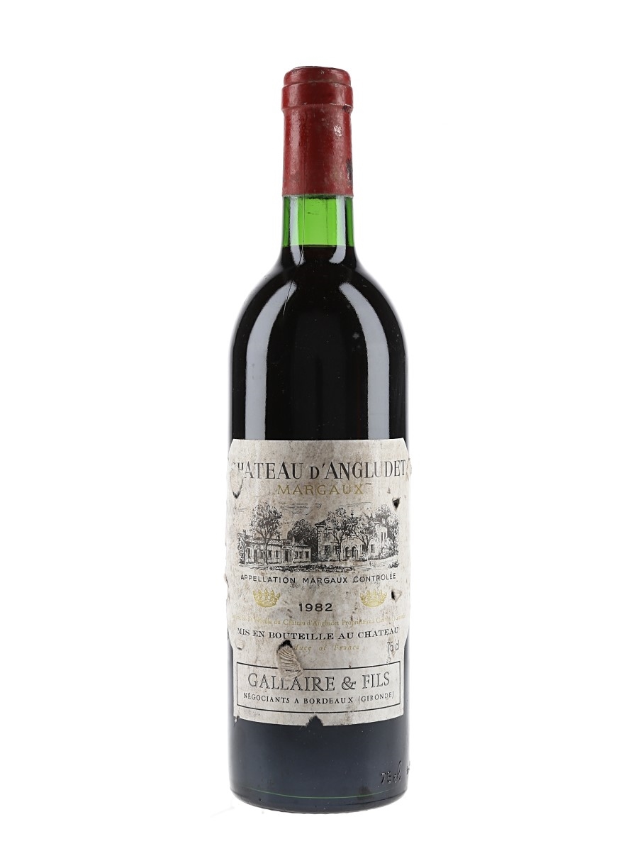 Chateau D'Angludet 1982 Margaux - Gallaire & Fils 75cl