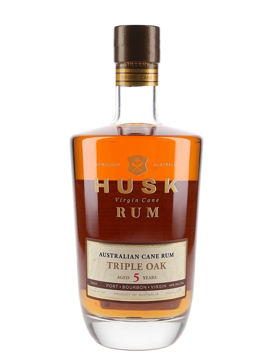 Husk 5 Year Old Virgin Cane Rum Australian Rum 70cl / 44%