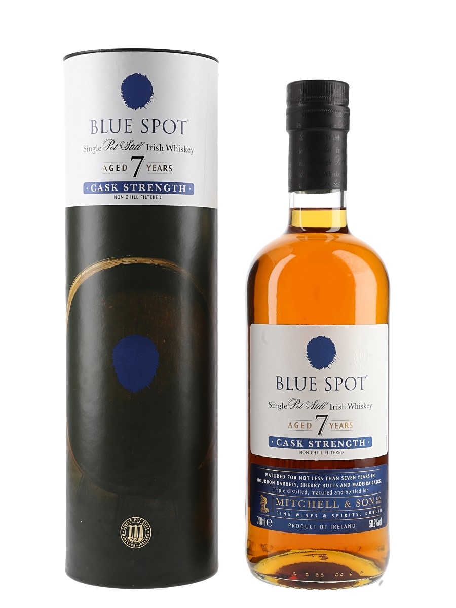 Blue Spot 7 Year Old Bottled 2021 - Mitchell & Son 70cl / 58.9%