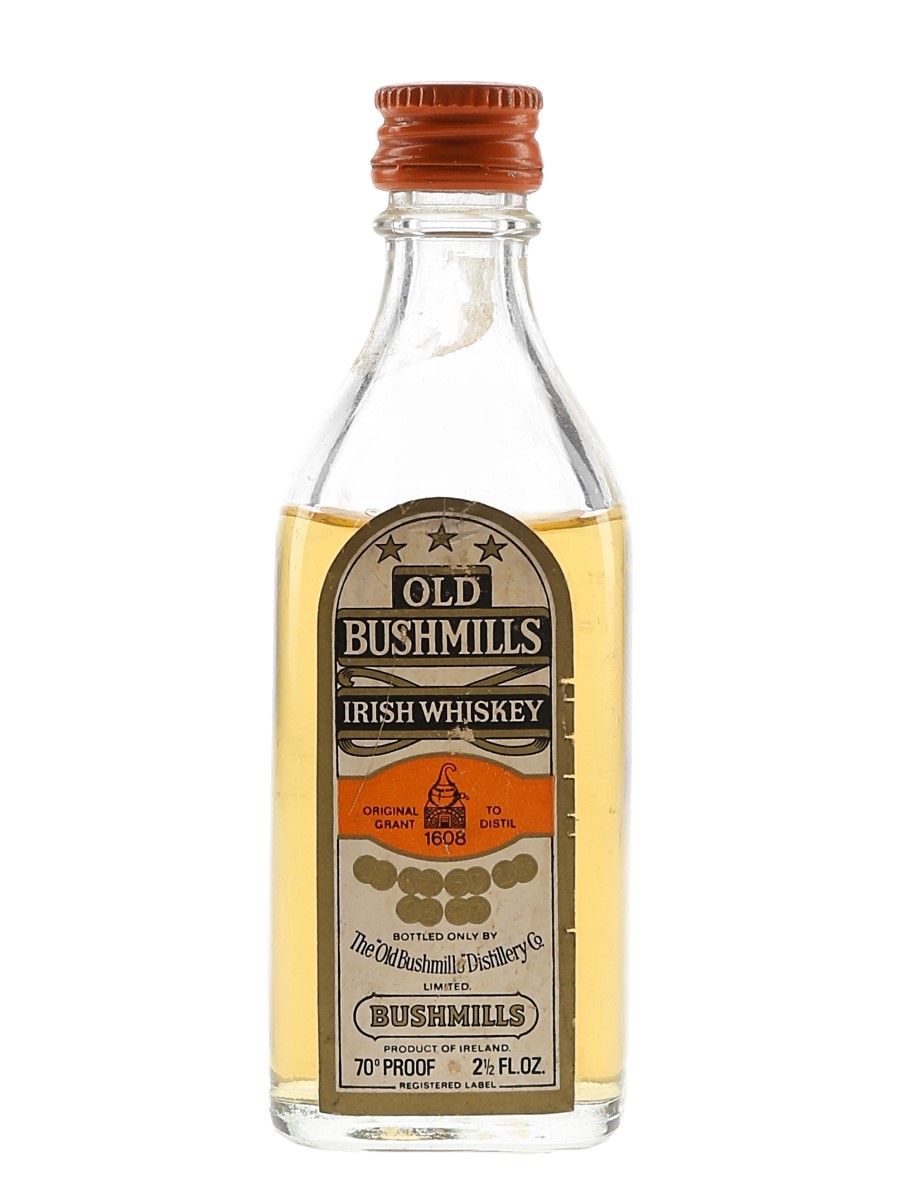 Old Bushmills 3 Star Bottled 1970s - 1980s 7cl / 40%