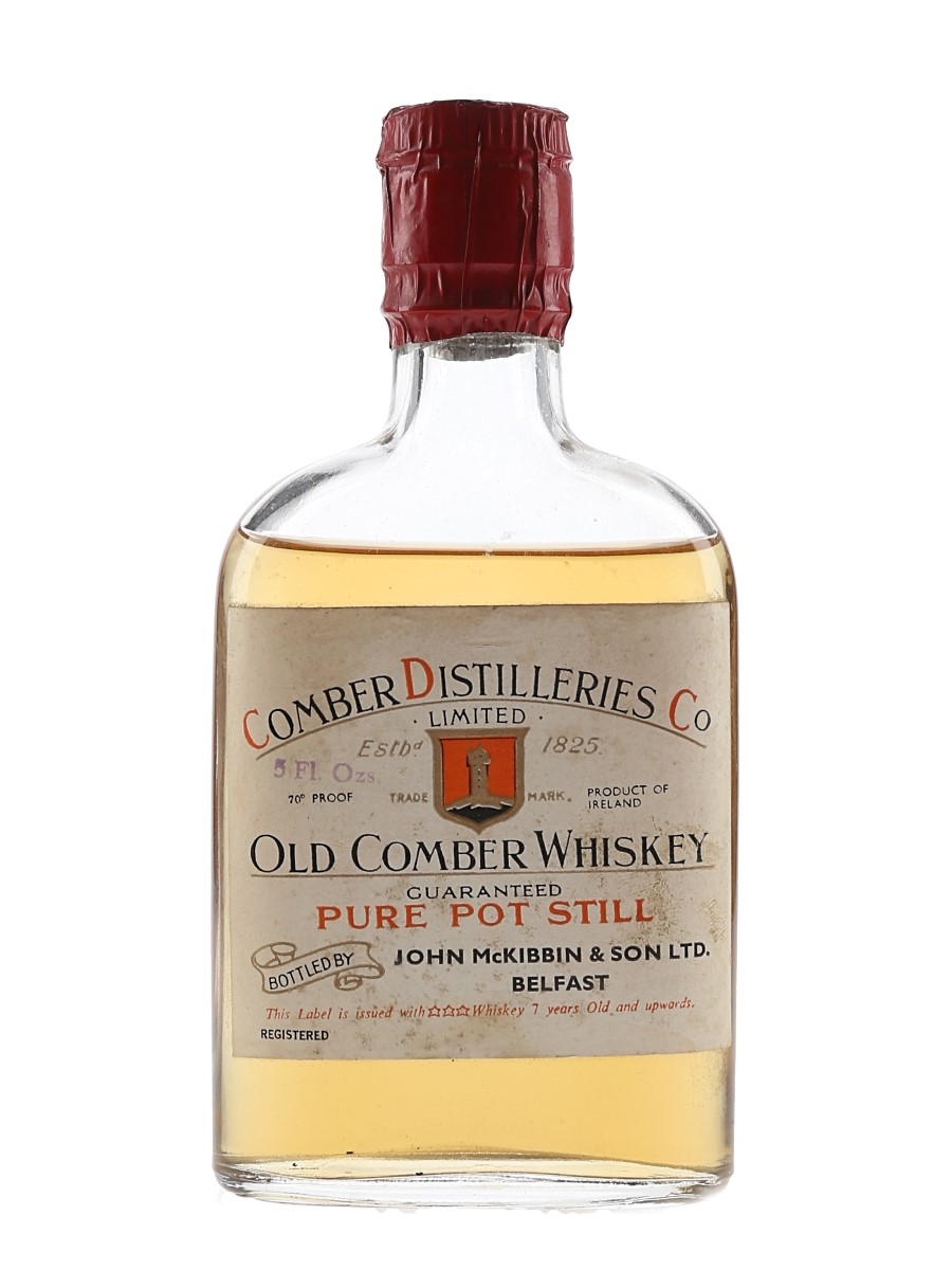 Old Comber Whiskey Bottled 1950s - 1960s 14cl / 40%