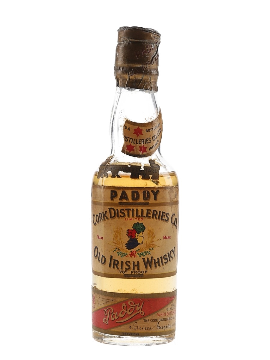 Paddy Old Irish Whisky Bottled 1950s 7cl / 40%