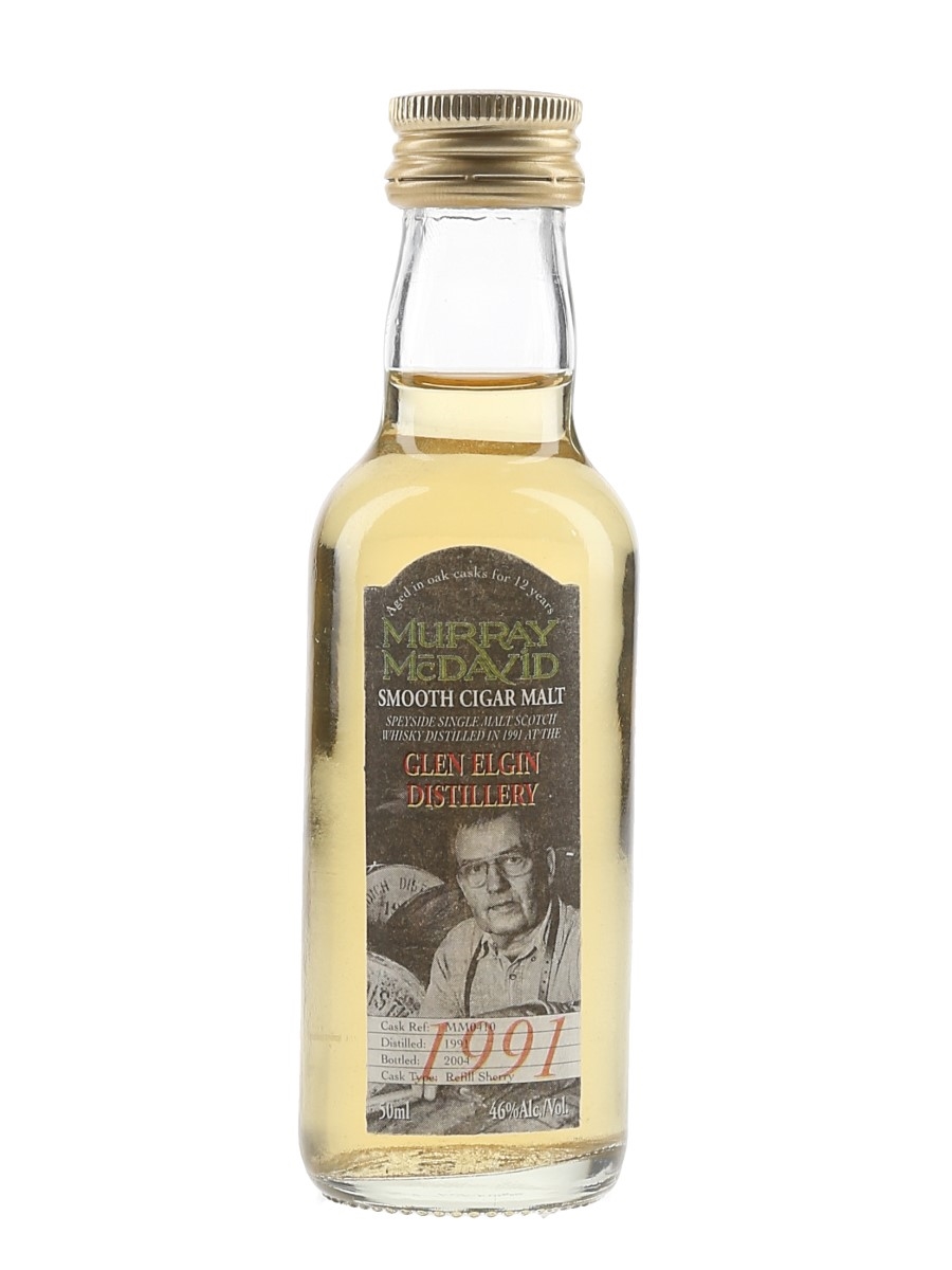 Glen Elgin 1991 12 Year Old Bottled 2004 - Murray McDavid 5cl / 46%