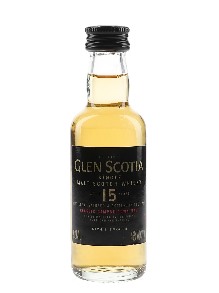 Glen Scotia 15 Year Old  5cl / 46%
