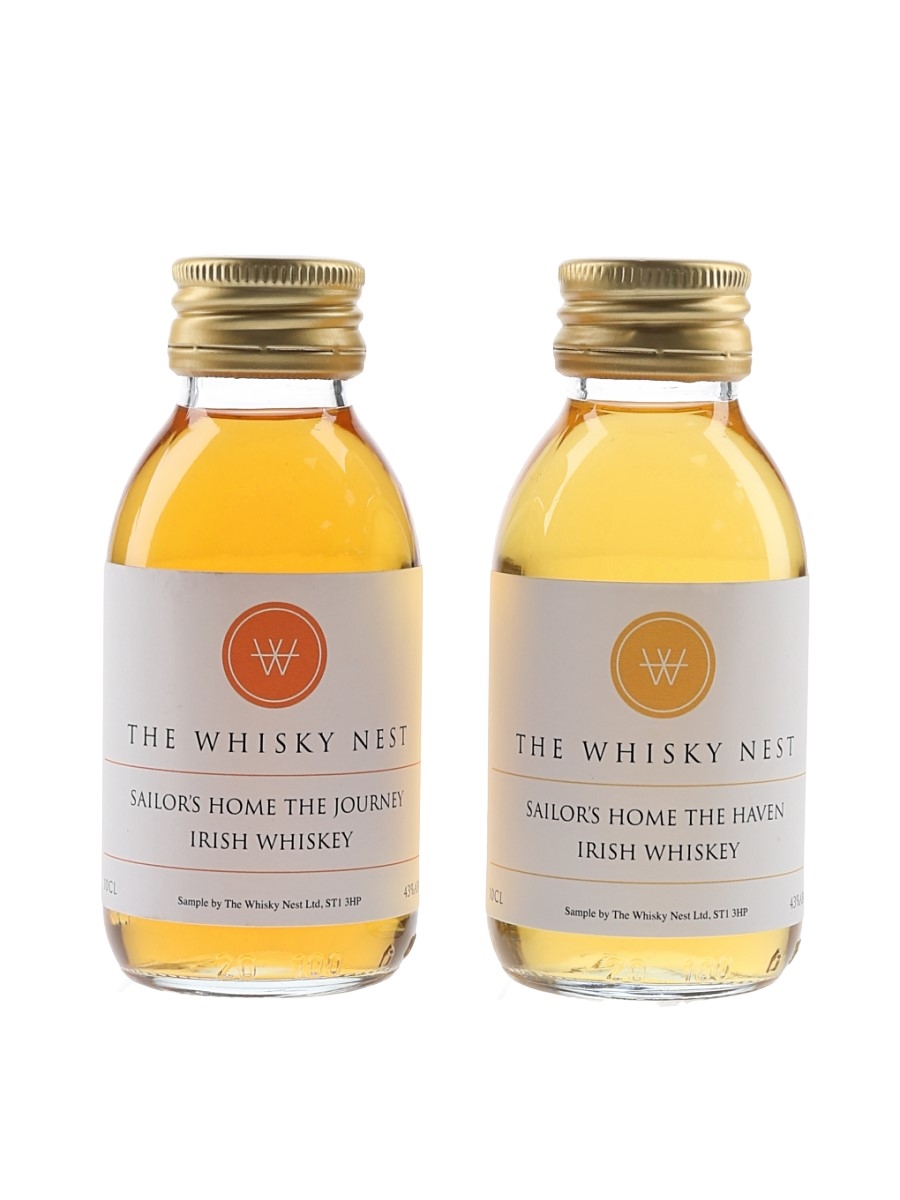 Sailor's Home The Haven & The Journey The Whisky Nest Sample 2 x 10cl / 43%