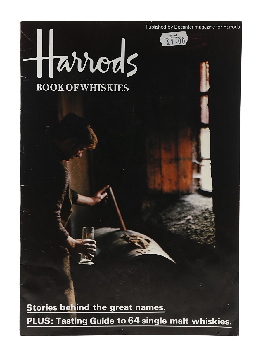 Harrods Book of Whiskies Revised Edition Edited by Tony Lord